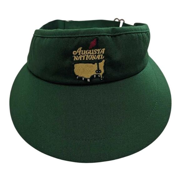 Vintage Augusta National Golf Club Members Only Texace Visor 80s 90s‎ USA Made - Picture 1 of 5